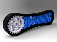 Keychain dedicated to 3D printing. by cisko