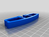 Bumper and LED Holder for Mini H-Quad FourOut and Hammer V3 by smartshapes