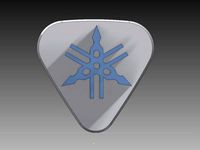 Yamaha Logo Bass/Guitar Pick by Geek115