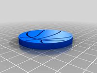 Basketball Keychain by Makecomical