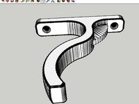 Helmet Wall Bracket by fpinczuk