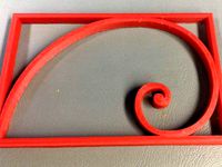 Golden Spiral by circle