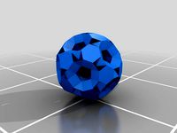 Rhombitruncated Icosidodecahedron with 42 tunnels by wwebber
