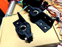 corexy parts (8mm Shaft Holder, z axis guid) by Qumsss
