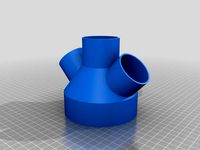 Dust Collector Adapter 4in by RobotechRD