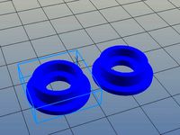 Prusa i3 X & Y axis belt tensioner pulley by MiksPrusa