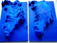 Greenland relief model by ejo60