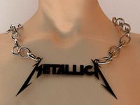 Metallica Pendant for a Necklace by AwesomeA