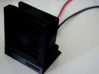 Simple Solder Fume Fan by OrC
