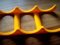 Beer bottle rack by schablone