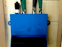 White Board Marker and Eraser Holder by mrhemba