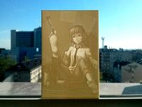 Rin Tezuka Lithophane by Harada