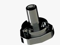 Rostock Max J mount for Volcano E3d by kevinwithers