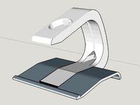 Apple Watch Charging Stand with Base for iPhone by palmarius