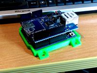Arduino Uno Mount Solid by gordonendersby