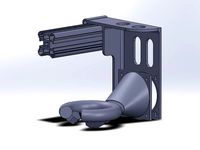 Fan duct with support - v1 - 3DRAG/K8200 by GreatScorpioN