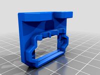 Limit switch holder - bed auto leveling RepRapPro Mendel by rafaellsi