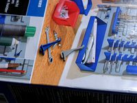 Small hook for Lidl's Powerfix Profi tool wall organizer ( 2015 version ) by oja