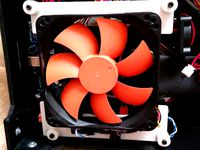 Flashforge Creator X 120mm fan mount by bookmake