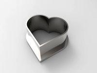 Heart cookie cutter by alienkim