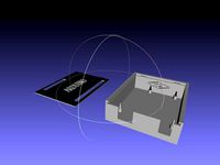 Arduino Uno case with sliding lid. by MK3424