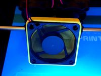 FlashForge Creator Pro PLA 60mm fan mount by sebasayau