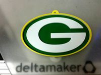 Green Bay Packers Wall Hanger by stash1280