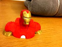 Ironman Bust - angled pose by hasseily