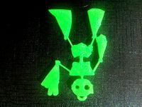 Robot keychain by Alajaz