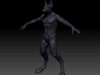 Jackal God of the Living-Impaired by 3ddrew