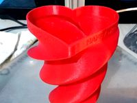 Mother's Day Twisted Heart Vase by stash1280