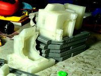 OpenRC truggy locked central differential house by hylpro