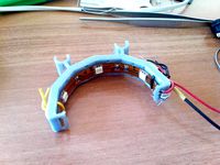 100 mm led strip holder for 8 mm rods by Vo_Van_163