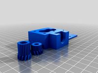 Double geared filament drive for Nema 17 by Anteino