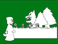 LaserCut Fairytale: Puppet Theater "Little Red Riding Hood" by JudithNina