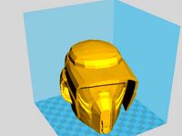 Biker Scout Helmet, low poly by Icedevil501