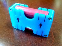 18650 Queue Case/Carrier by egenjohn