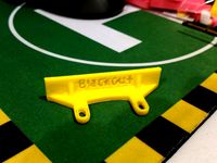 Blackout LED Mount Rear Bumper by PeteDee