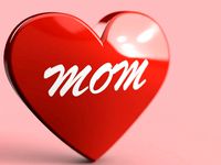 Mother's day MOM heart Dual Extrudable by ImmersedN3D