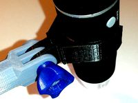 USB Microscope mount (GoPro like) by lucibrandus