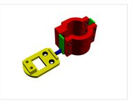 Soporte para manillar 22mm control remoto para gopro by gonchox