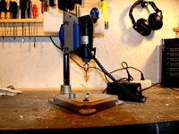 Nut to mount the Minicraft to a Dremel Workstand by axelfrom
