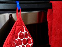 Pot Holder for Kitchen Stove/Oven Handle (Kitchen Towel Holder) by mendezjosem