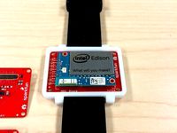 Intel Edison Watch Case by Einse