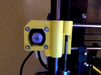Prusa i3 X End für Langnuss 20 mm mit Riemenspanner by Zerogun1985