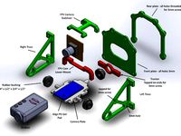 Talon X-UAV Mobius Camera Dome Mount by markqv