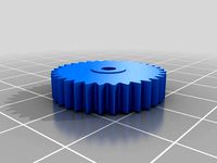 Replacement gears for an old Roomba 4200/1300 series Brush Deck by knottyau75