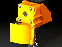 SquareBOT extruder (cheap version) by Lehaiver