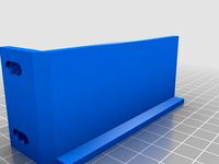 19" 1U Rack mount bracket by peterjoris