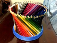 Customizable fancy pencil holder (you choose the number) by net_id